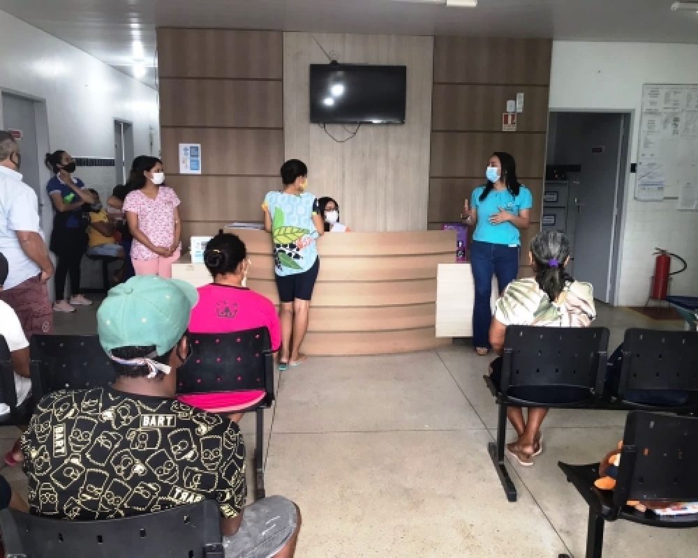 Projeto Conhecendo o CRAS foi realizado na Unidade Básica de Saúde Luana Kelly