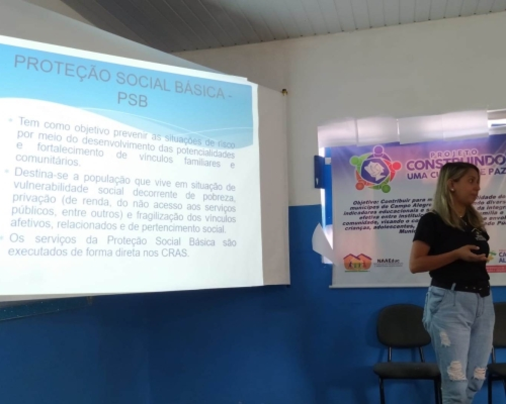 CRAS Luziápolis realizou capacitação sobre a Política Nacional de Assistência Social 