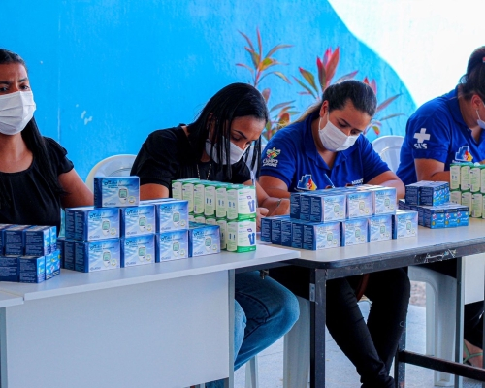 Secretaria de Saúde realizou distribuição de glicosímetros para pacientes insulinodependentes