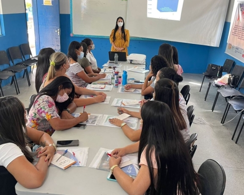 Visitadoras do Programa Criança Feliz participaram de mais uma capacitação