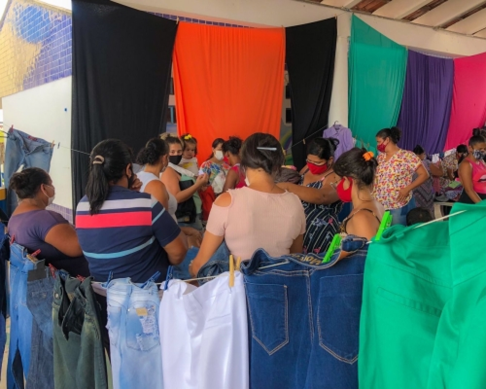 Secretaria da Mulher realizou a culminância do Bazar Alegre 2021 