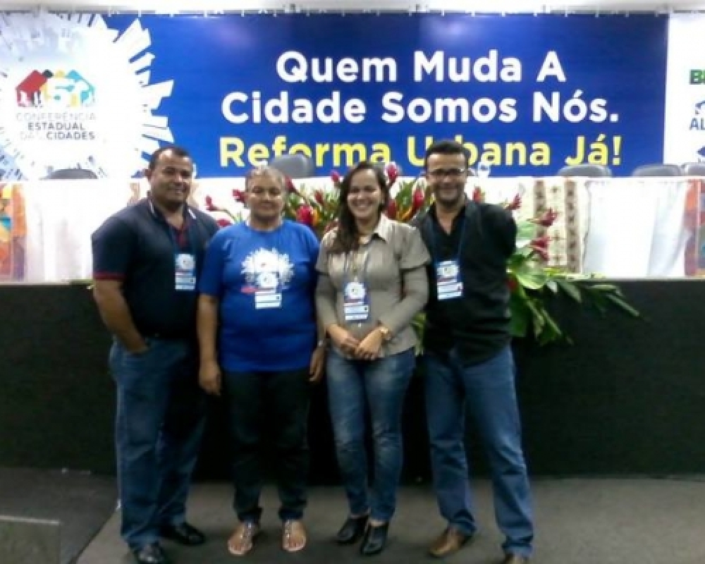 Município de Campo Alegre participou da 5ª Conferência Estadual das Cidades