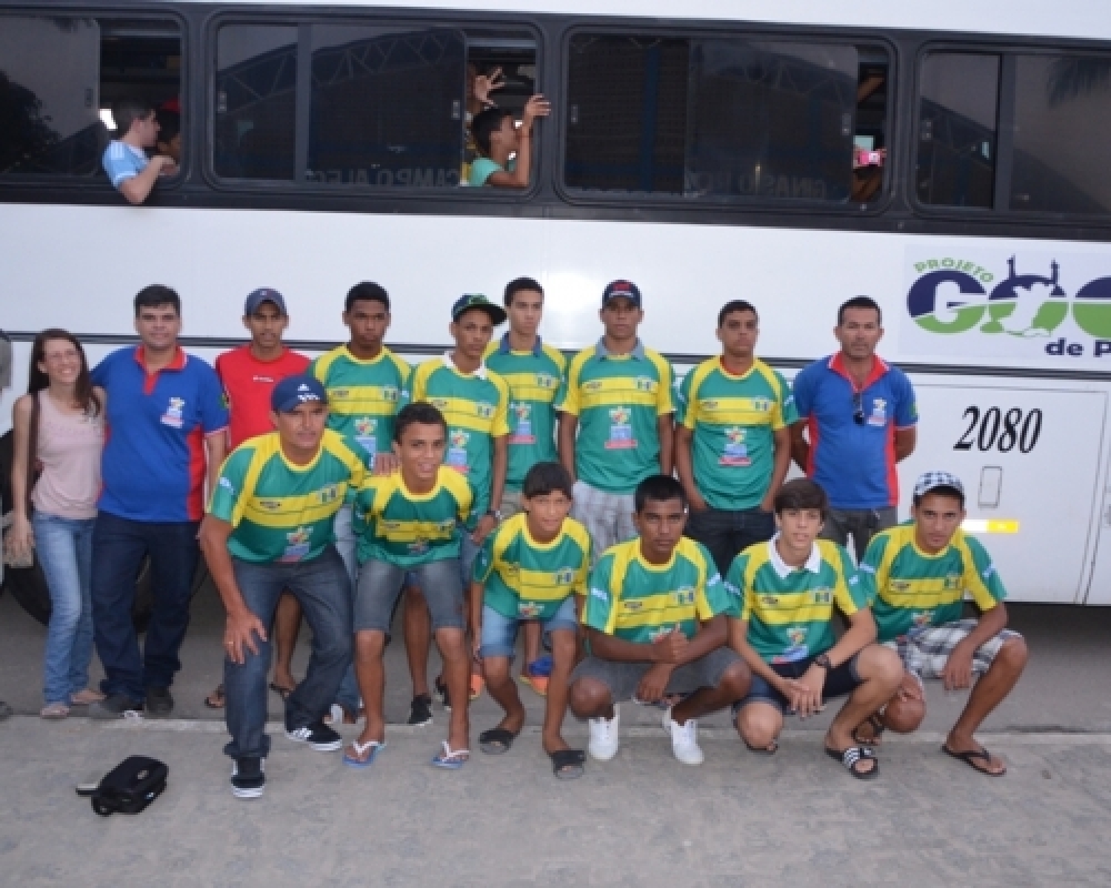 Atletas campo-alegrenses viajam para o Rio de janeiro para testes no Fluminense