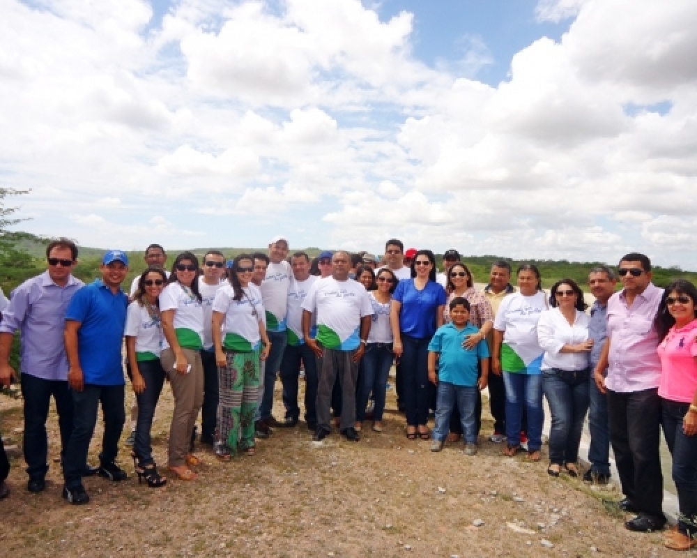 Autoridades de Campo Alegre conhecem o impacto positivo do Canal do Sertão
