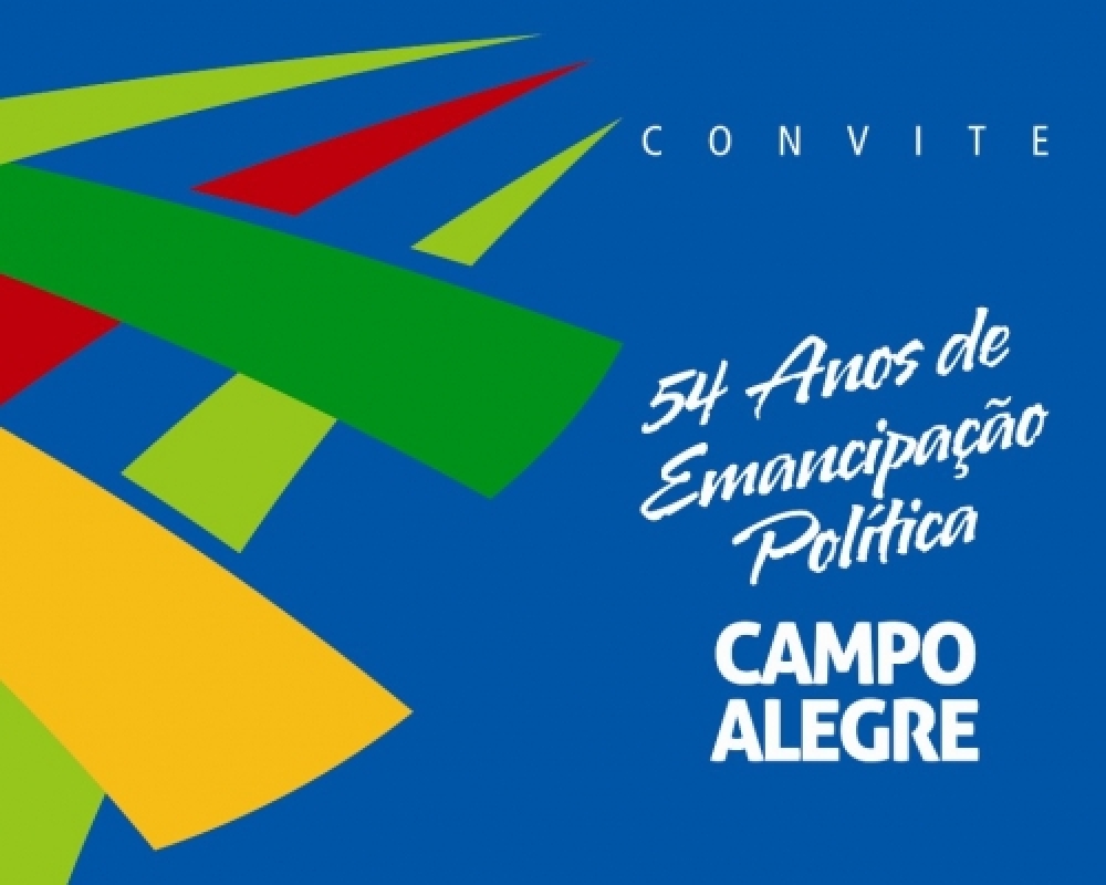 Confira a programação dos 54 anos de emancipação política de Campo Alegre