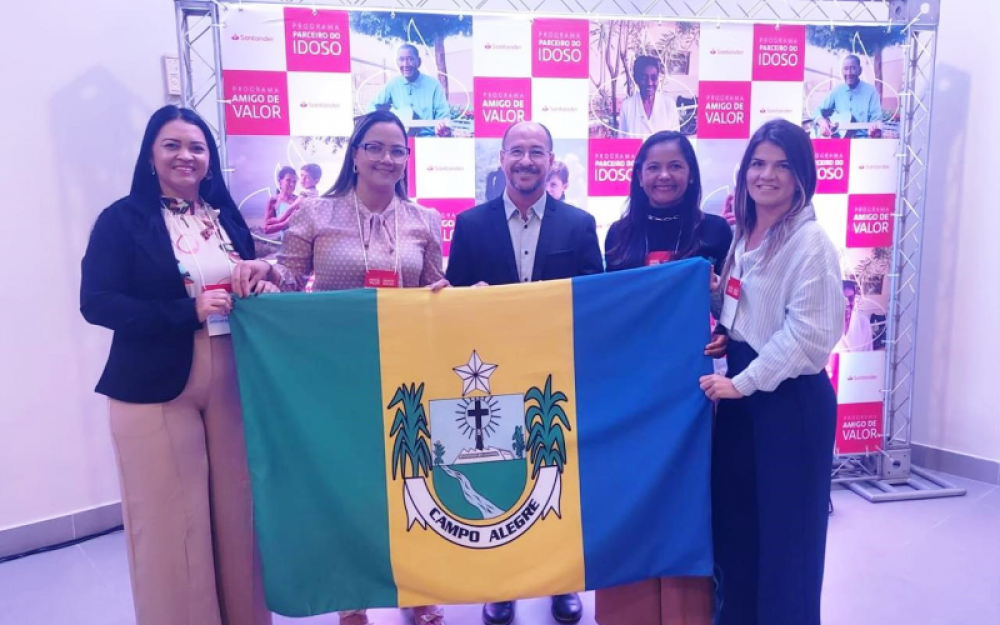 Representantes de Campo Alegre participam do Encontro Nacional 'Parceiro do Idoso' em Pernambuco