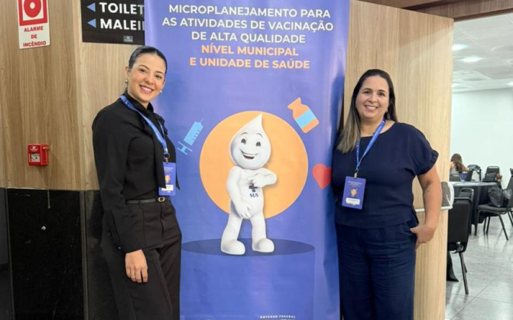 Profissionais de Campo Alegre representam Alagoas em oficina de Microplanejamento das Atividades de Vacinação 