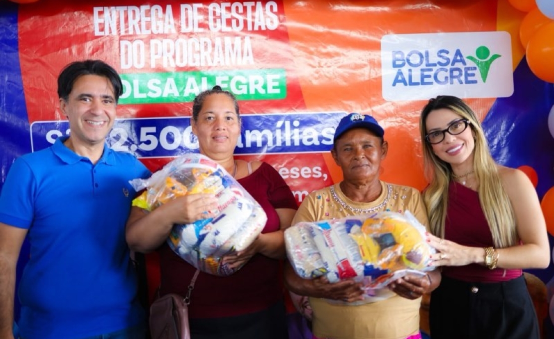 Prefeitura de Campo Alegre garante comida na mesa para 3.000 famílias com a entrega mensal de ...