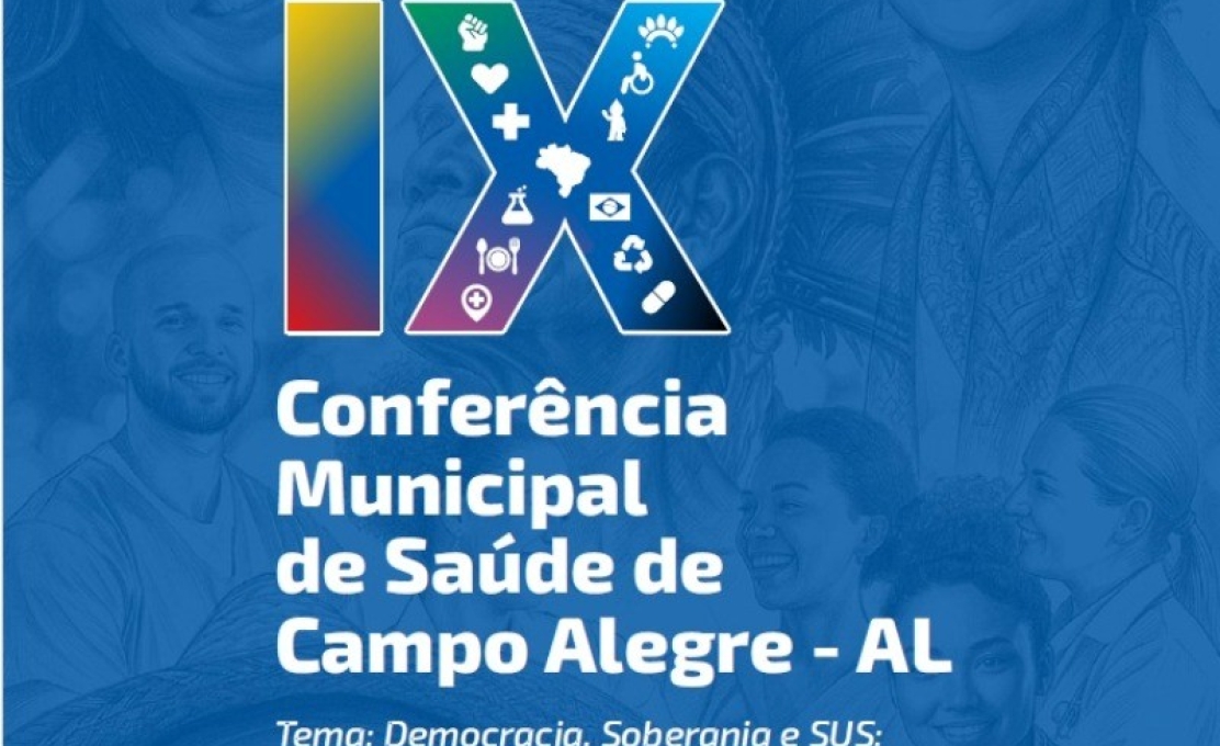 Campo Alegre realizará a IX Conferência Municipal de Saúde com o tema Saúde, Soberania, Dem...