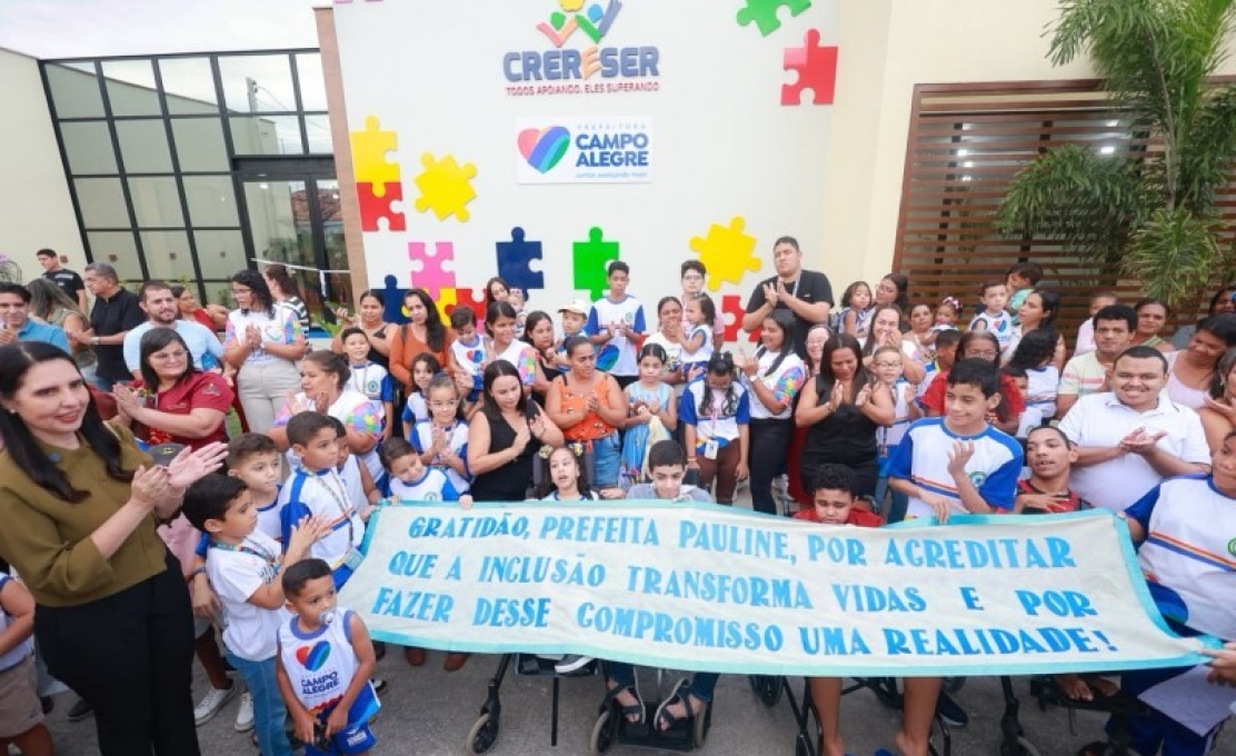 Prefeitura de Campo Alegre realiza a inauguração do novo Espaço CRER E SER de Luziápolis