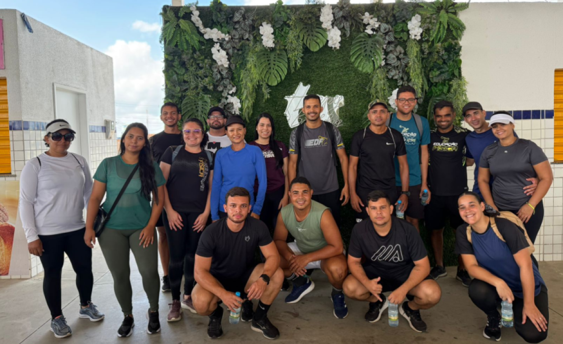 SEMED encerra ciclo formativo com professores de Educação Física em atividade ao ar livre