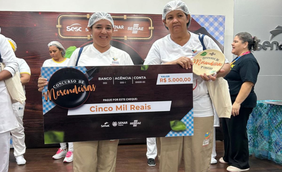 Merendeiras de Campo Alegre conquistam o primeiro lugar no concurso de Merendeiras 2025 promovi...