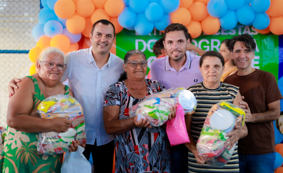 Prefeitura de Campo Alegre realiza mais uma distribuição de mais de 2.500 cestas básicas pel...