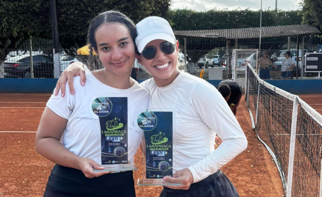 Tenistas de Campo Alegre se destacam no 1º Arapiraca Open de Tênis