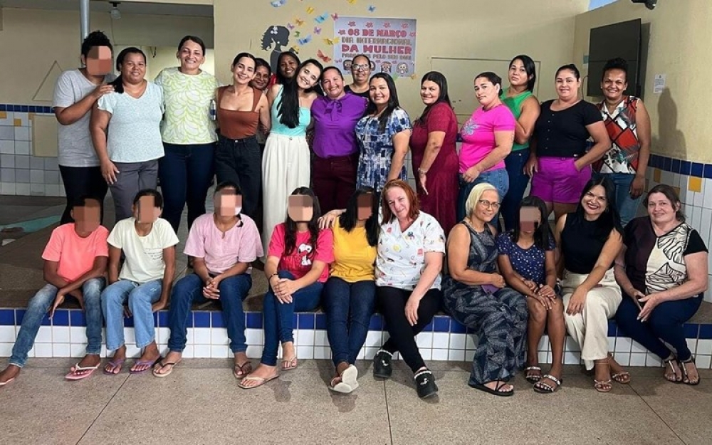 Equipe do Abrigo Regional promoveu uma roda de conversa em alusão ao Dia Internacional da Mulher