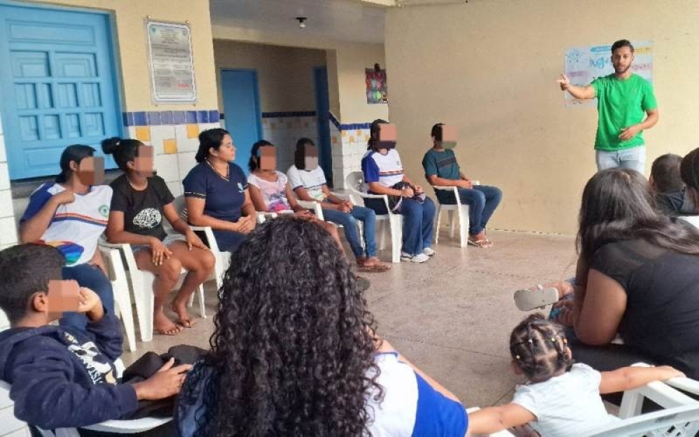 Abrigo Regional promove abordagem sobre o tem Seu Corpo Precisa de Água
