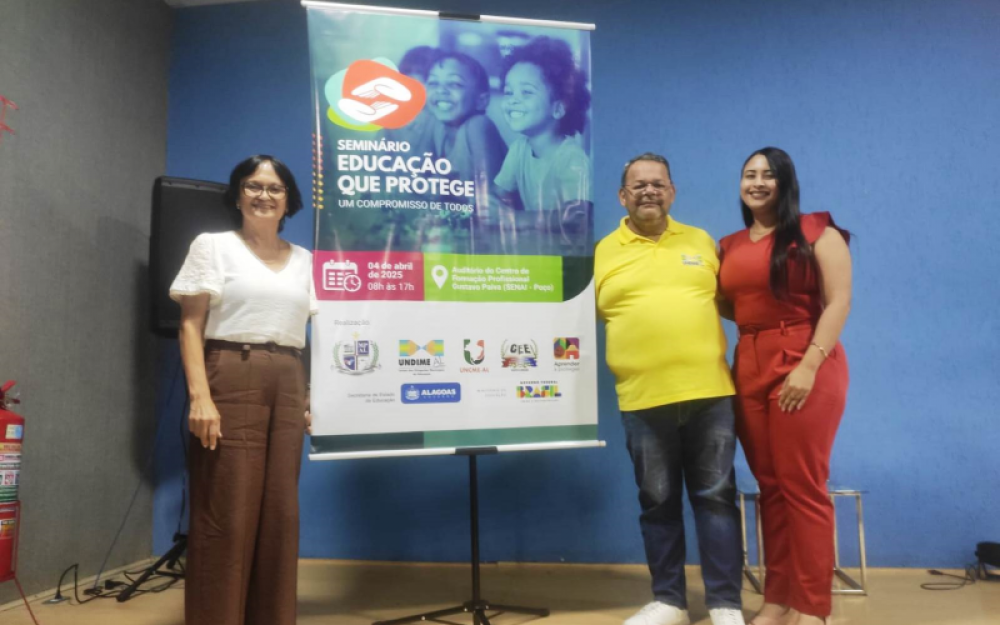 Representantes de Campo Alegre participam do Seminário Estadual Aprender a Proteger