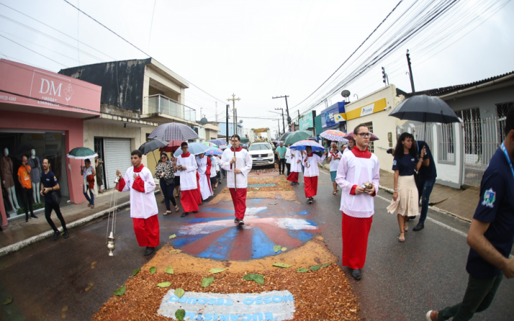 Comunidade Católica de Campo Alegre celebra mais uma edição da tradicional solenidade de Corpus Christi