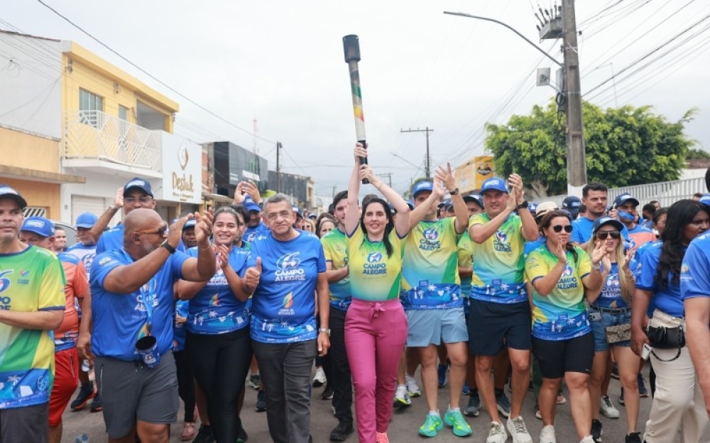 Milhares de pessoas participaram da Tradicional Chama da Integração em comemoração aos 66 anos de Campo Alegre