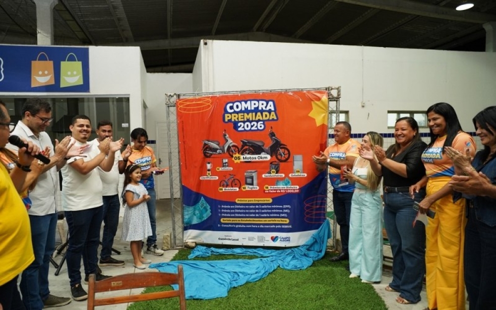 Prefeitura de Campo Alegre realizou o Lançamento da Campanha Compra Premiada 2026