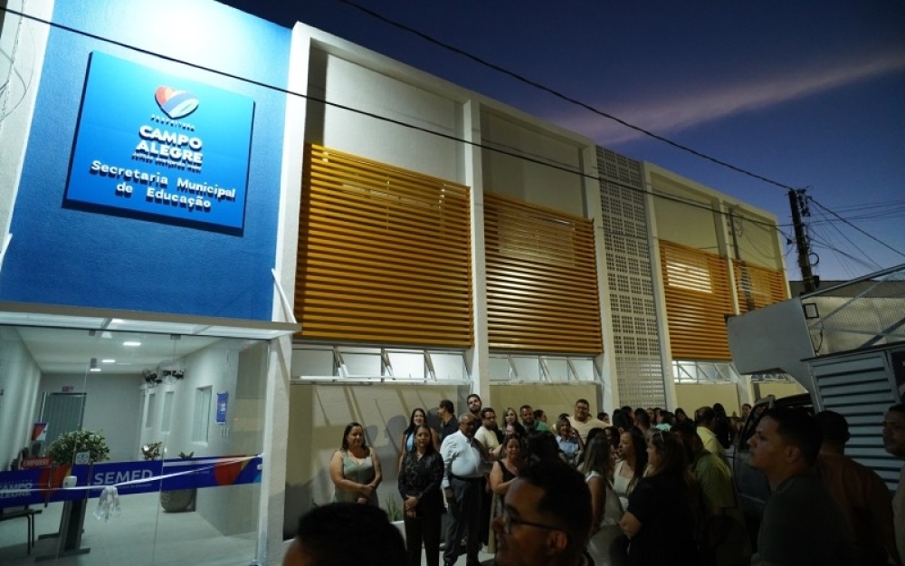 Prefeitura de Campo Alegre inaugurou a reforma e modernização da sede da Secretaria Municipal de Educação 