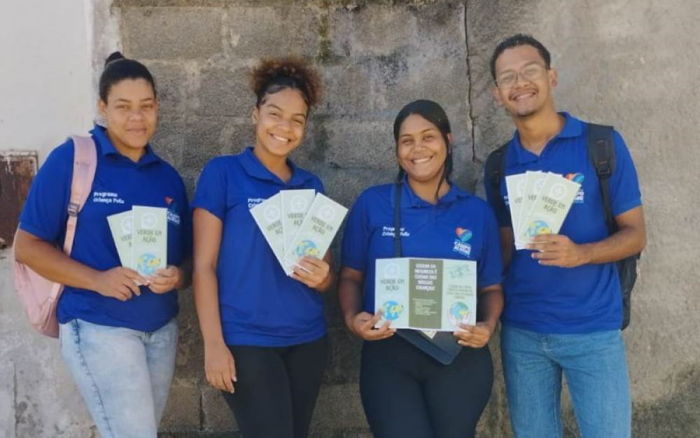 Programa Criança Feliz realizou em Luziápolis ação educativa em alusão ao Dia de Proteção às Florestas