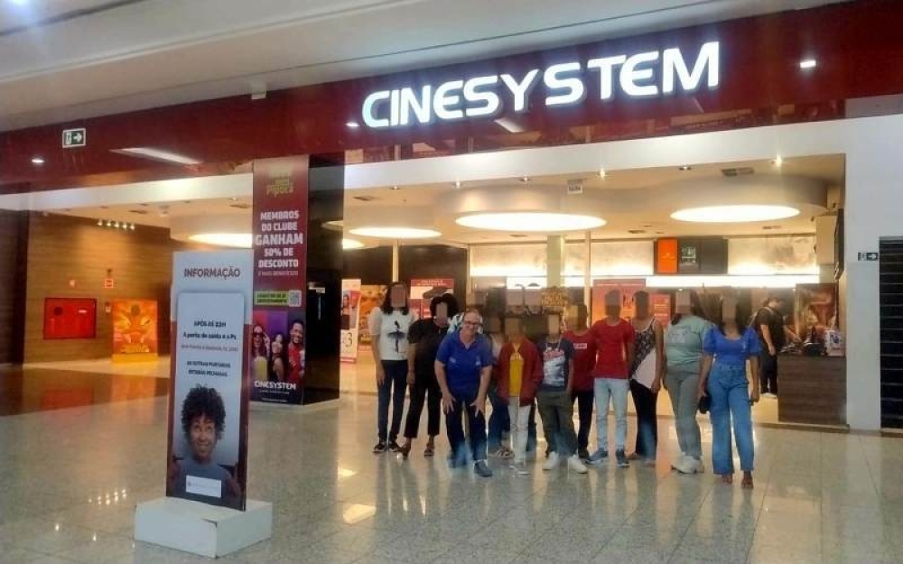 Abrigo Regional Hélio Vieira Gama promove tarde de cinema para crianças e adolescentes acolhidos