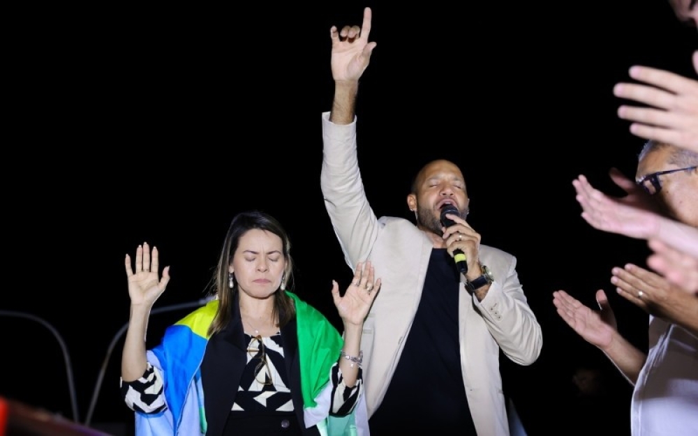 Comunidade Evangélica de Luziápolis celebra o primeiro dia de festa em comemoração ao Dia do Evangélico