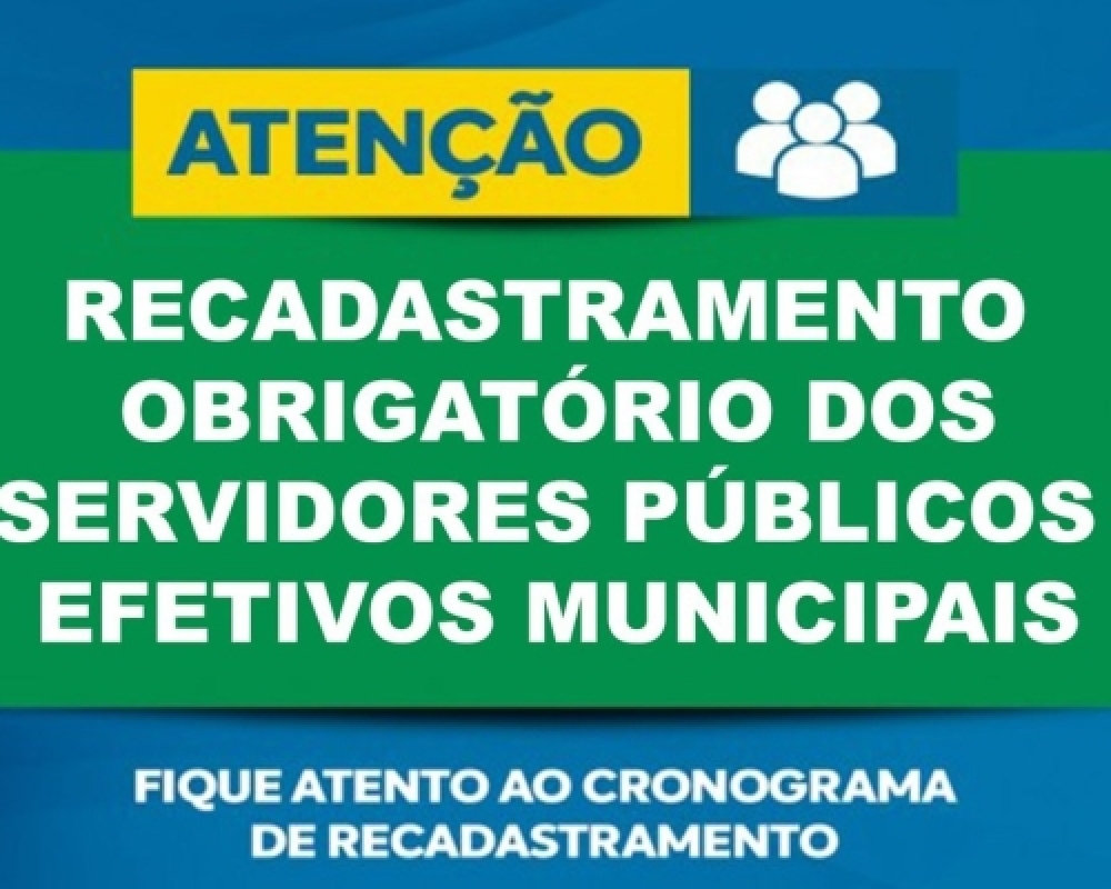 Prefeitura de Campo Alegre convoca recadastramento dos servidores municipais efetivos 