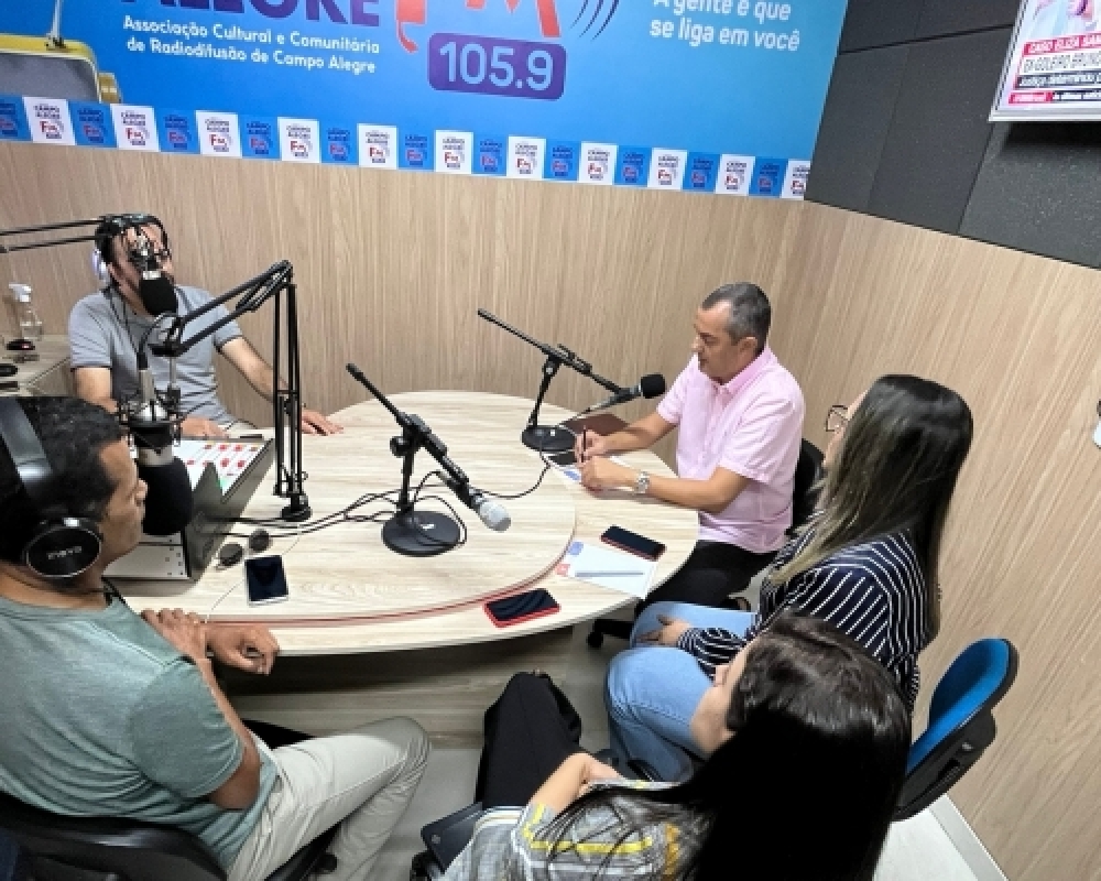 Prefeito Nicolas Pereira participa de entrevista e fala sobre o Censo Demográfico 