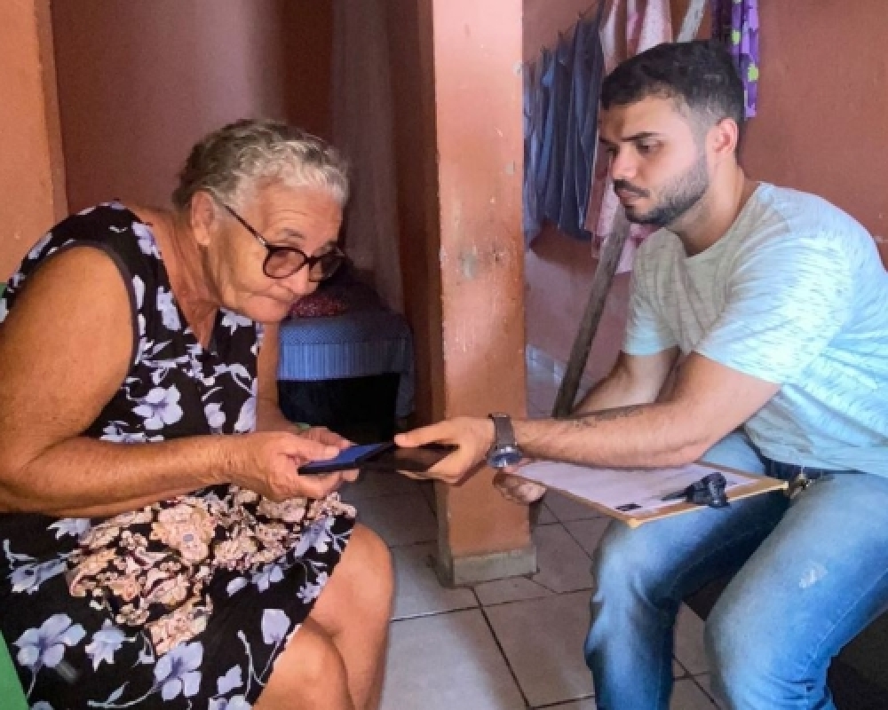 Equipe do Cadastro Único realiza visitas domiciliares as famílias acompanhadas pelos CRAS 