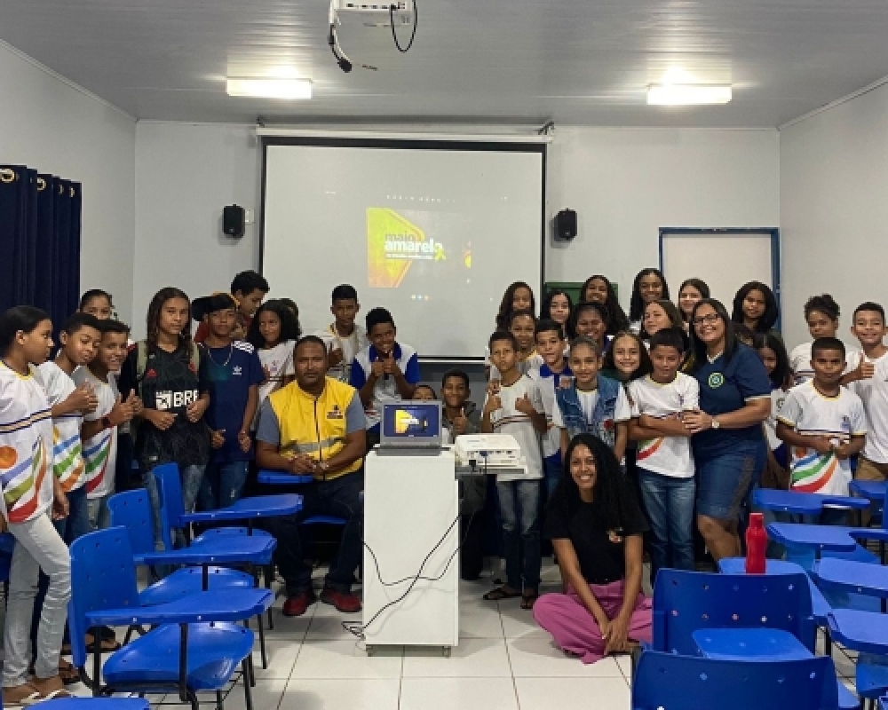 SMTT realiza ciclo de palestras nas escolas municipais sobre educação no trânsito 