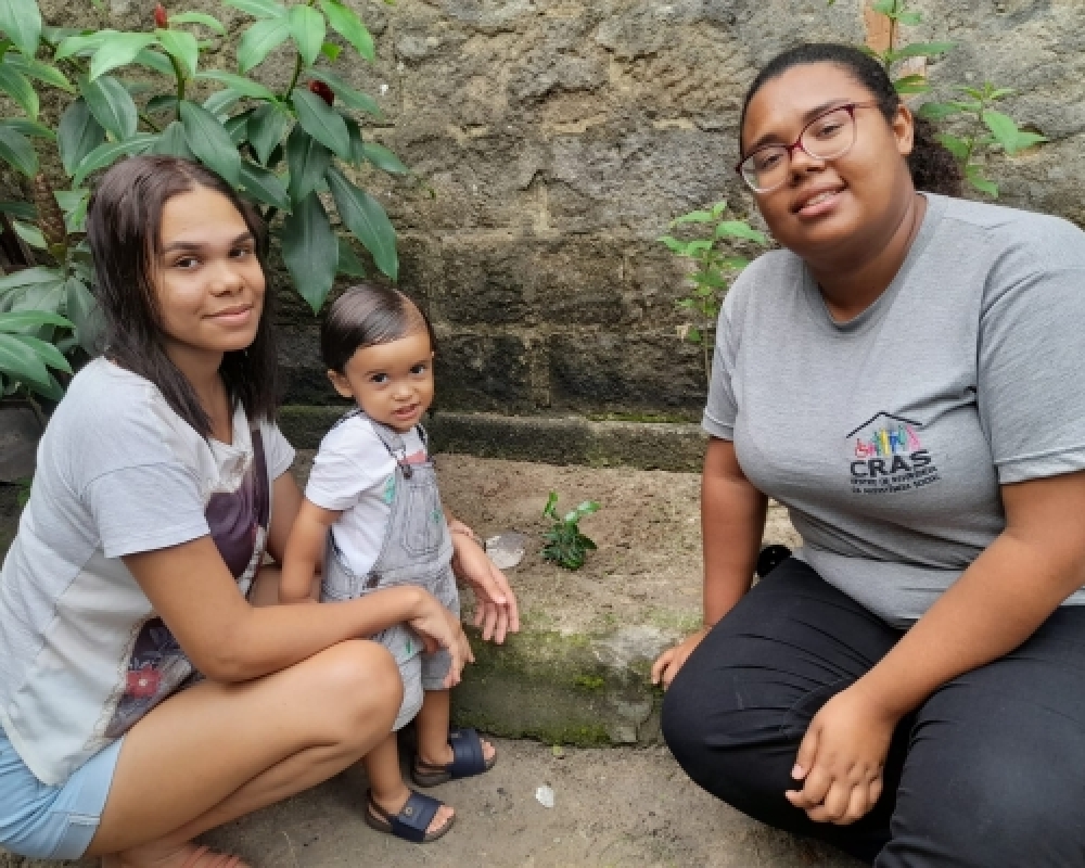 Programa Criança Feliz realizou atividade relacionada à educação ambiental