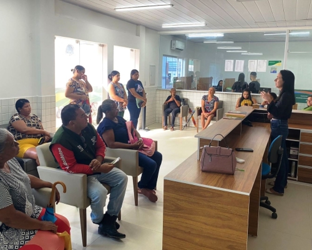 CREAS promove bate papo sobre a prevenção e combate a violação de direitos 