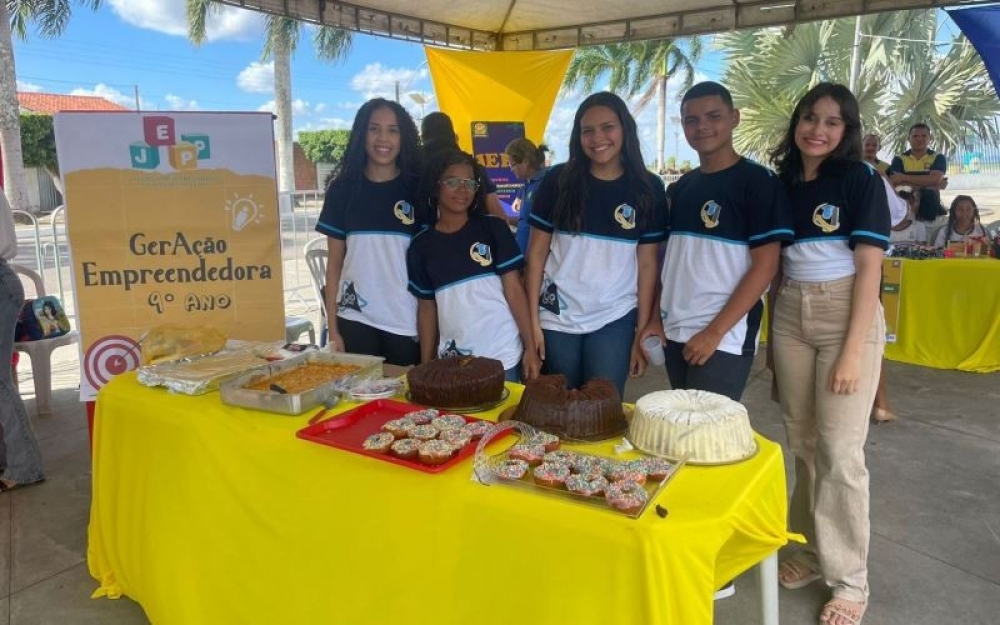 Escolas Municipais realizaram mais uma edição da Feira do Programa Jovens Empreendedores Primeiros Passos - JEPP