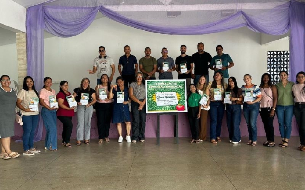 SEMED realiza encontro de formação continuada para monitores da Educação Ambiental e Desenvolvimento Sustentável