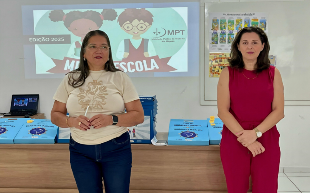 Secretaria Municipal de Educação realiza primeira Formação do MPT em parceria com o Ministério Público do Trabalho