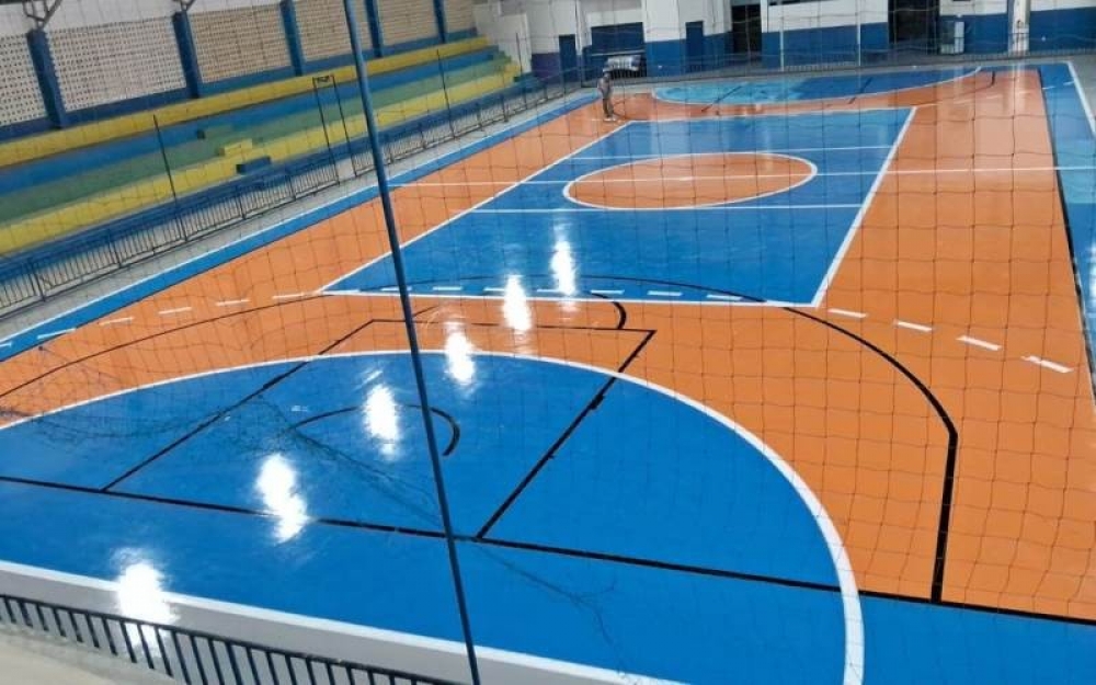 Secretaria de Esportes realiza reforma do Ginásio João Matias da Silva 