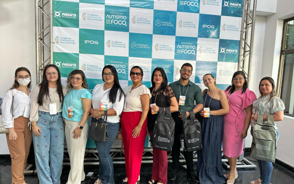 Profissionais dos Espaços Crer e Ser de Campo Alegre e Luziápolis participam do 1° Congresso Internacional Neuroimersão
