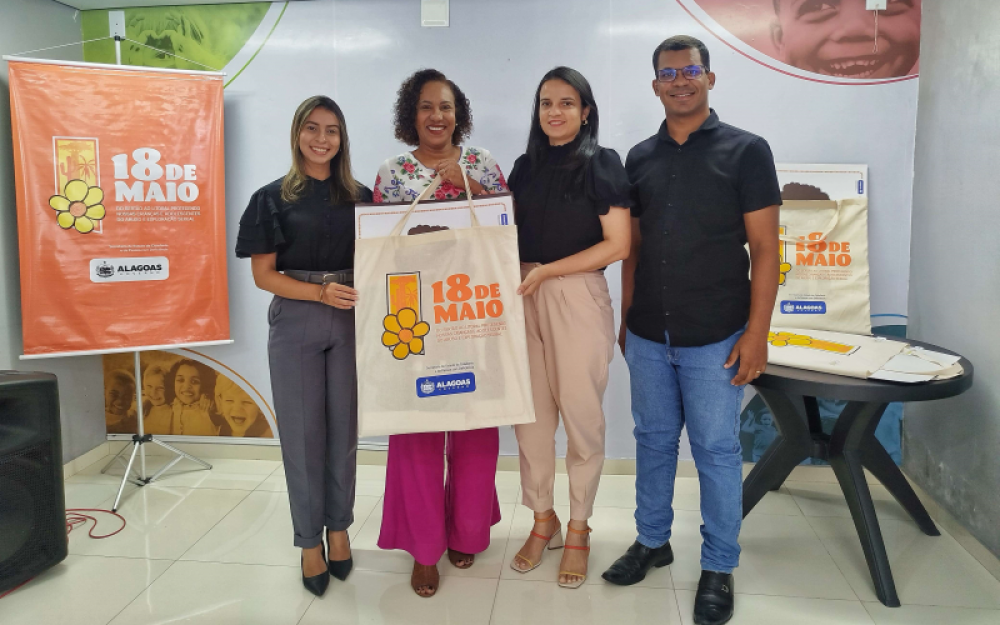 Representantes de Campo Alegre participam da Oficina sobre o enfrentamento da violência sexual infantil 
