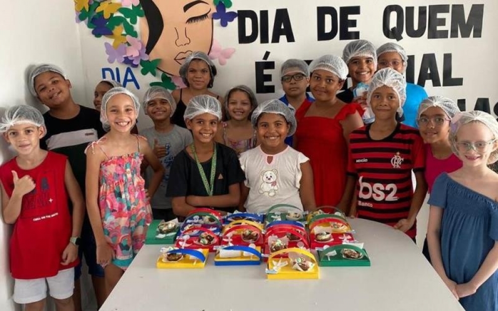 Projeto Fortalecendo Vínculos realizou ação em comemoração a Páscoa 