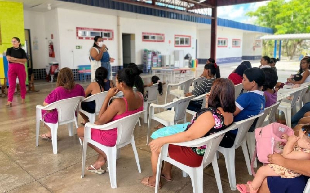 Secretaria de Assistência Social realiza execução do Projeto Suas Mais Perto de Você no Distrito Luziápolis