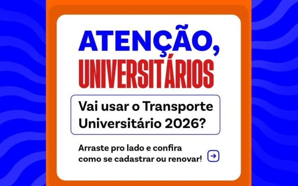 SEMED convoca estudantes que utilizam o transporte universitário para o recadastramento