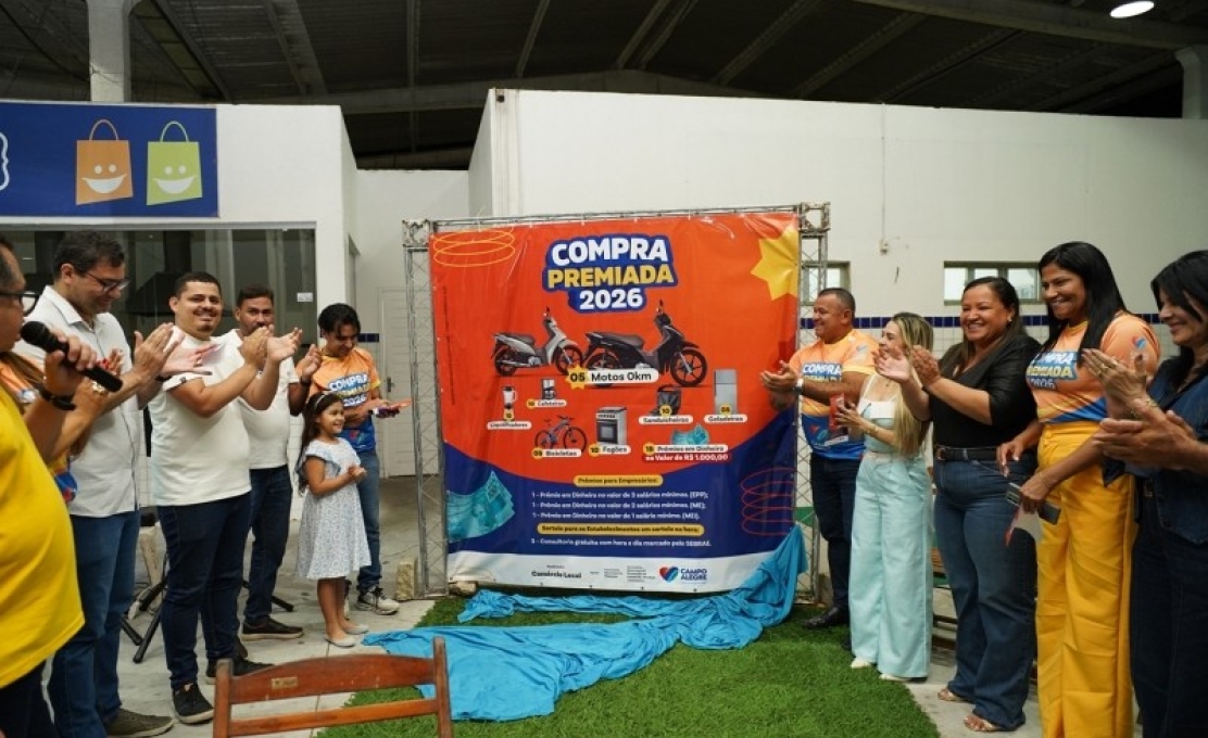 Prefeitura de Campo Alegre realizou o Lançamento da Campanha Compra Premiada 2026