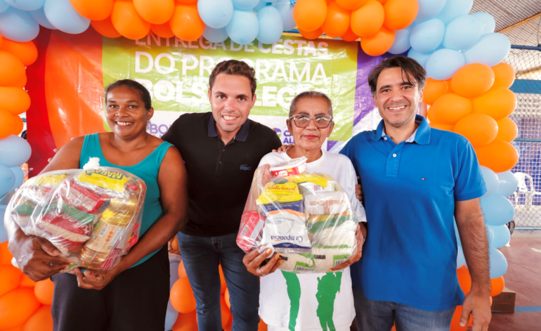 Prefeitura de Campo Alegre inicia a distribuição de mais de 2.500 cestas básicas pelo progra...