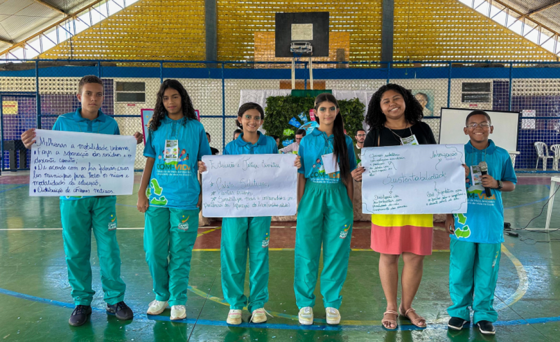 Campo Alegre realiza mais uma etapa escolar da VI Conferência Infantojuvenil pelo Meio Ambient...