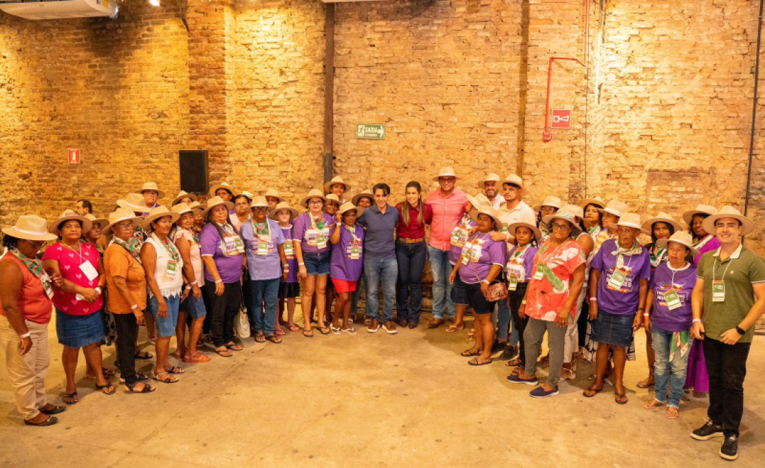 Mulheres de Campo Alegre participam do 3º Encontro Mulheres do Agro de Alagoas realizado em Ma...