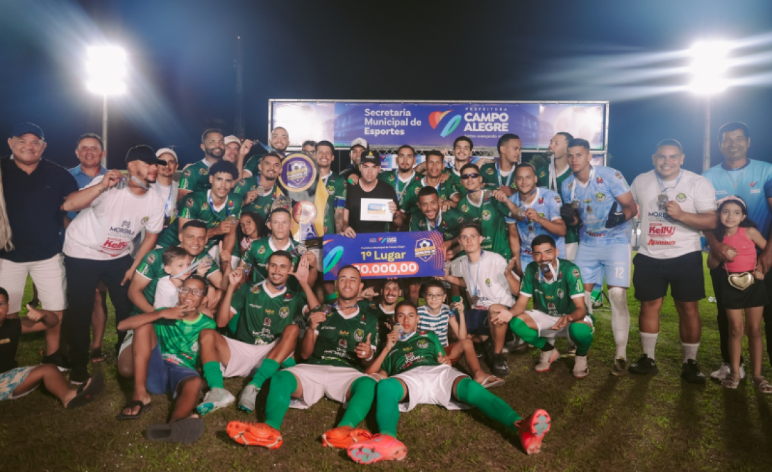 Palmeiras Vence o Imbirense pro 3 x 0 e conquista o Campeonato Municipal de Futebol de Campo Al...