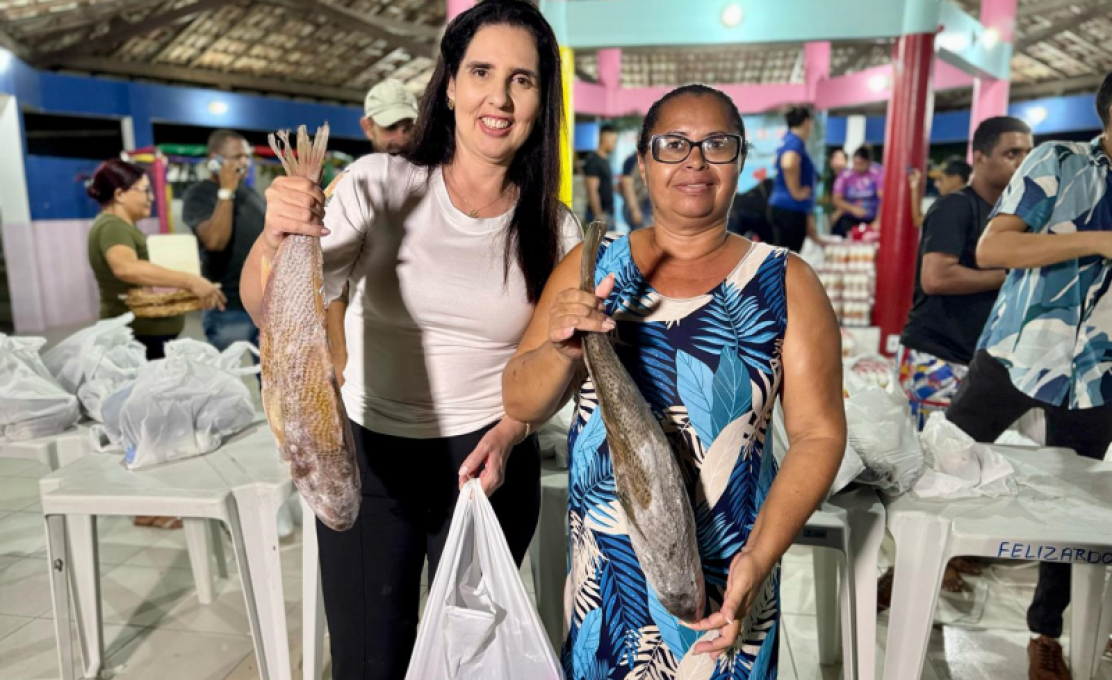 Campo Alegre realizou a distribuição de 50 toneladas de peixes para a população mantendo a ...