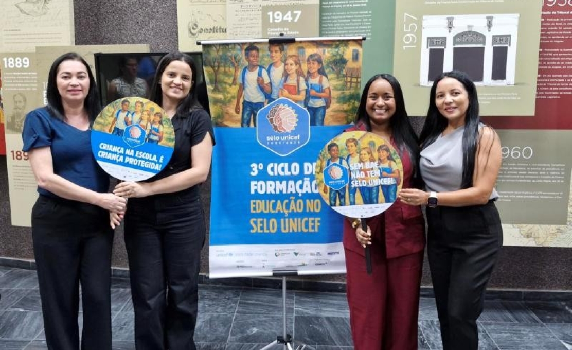 Representantes de Campo Alegre participam do 3° ciclo de formação do Selo UNICEF